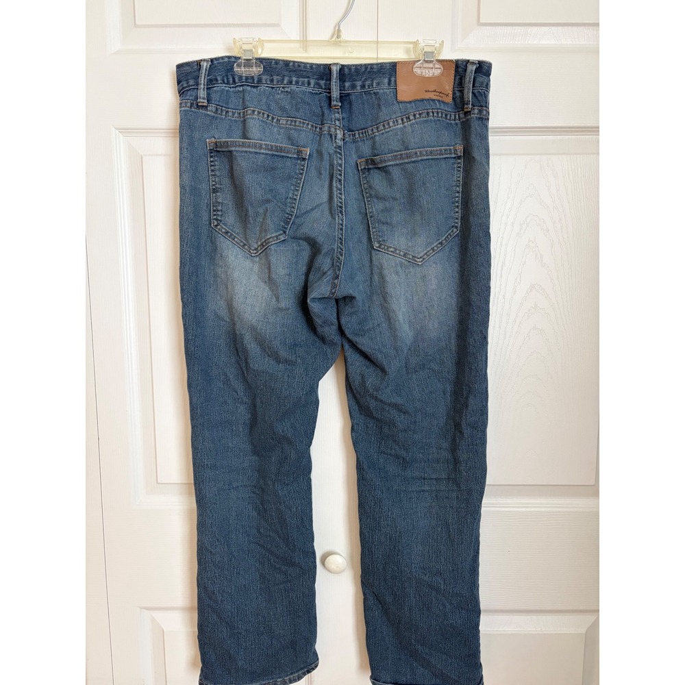 Weatherproof Vintage Mens Straight Fit Jeans Medium Wash Blue 34x30 Stretch - Picture 5 of 8